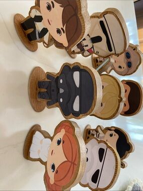 Wooden Character Toy Set - Multi-Color/ Star Wars